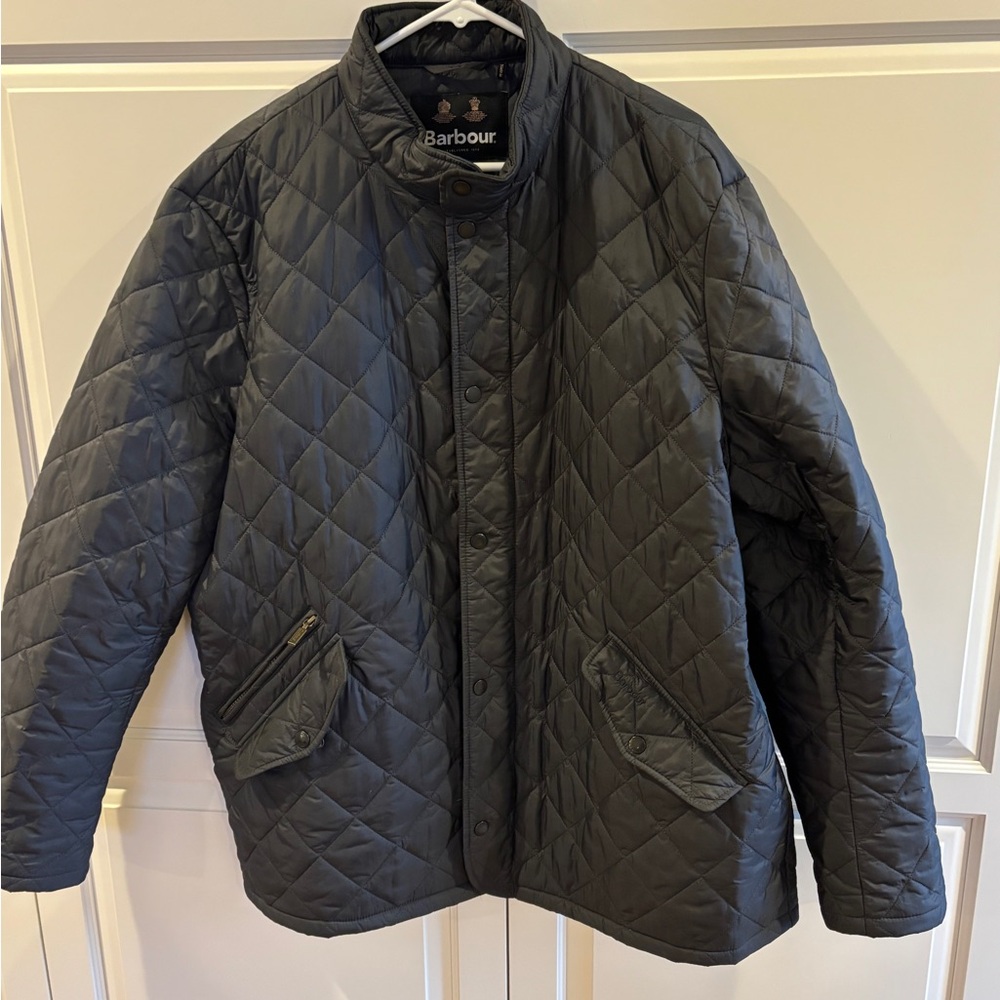 Barbour Black Quilted Jacket - Picture 2 of 4